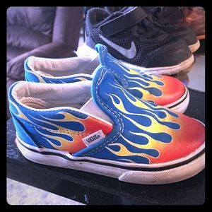 Toddler size 7 vans and Nikes